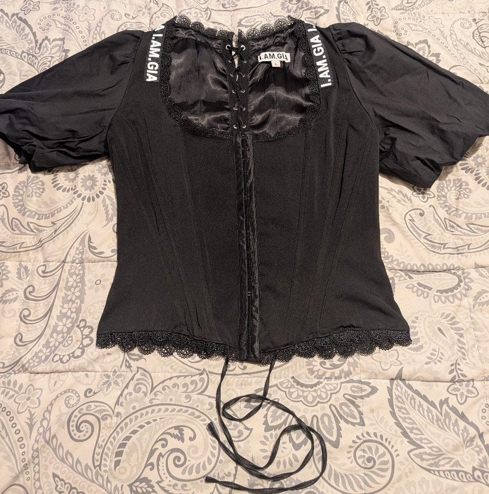 I. Am. GIA Black Corset